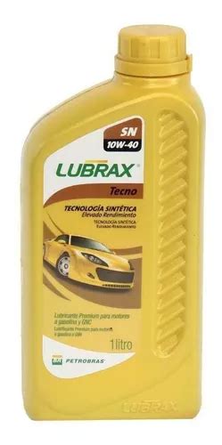 Aceite para motor Lubrax semi sintético 10W 40 para autos pickups