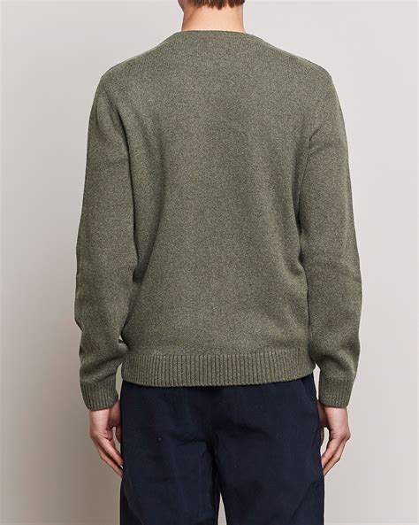 Colorful Standard Classic Merino Wool Crew Neck Dusty Olive At Careofcarlc