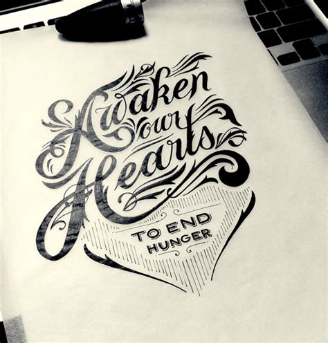 20 Amazing Examples of Typography Sketches for Your Inspiration - Web Design Ledger