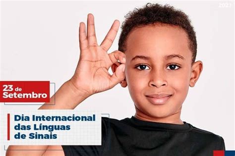 Dia Internacional Das Línguas De Sinais Unisantanna