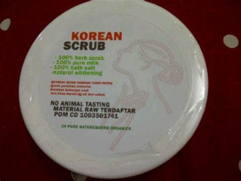 Mercybella Shop Korean Scrub Whitening