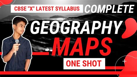 Class Geography Most Important Map Questions In One Shot Cbse