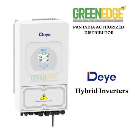 Deye Inverters 8 KW Single Phase Hybrid Solar Inverter At 142000 In Surat