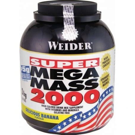 Weider Mega Mass Kg Dose