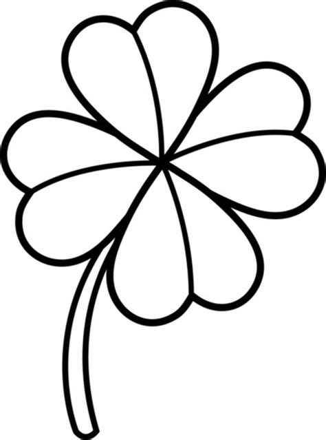 Three Leaf Clover Drawing At Getdrawings Free Download
