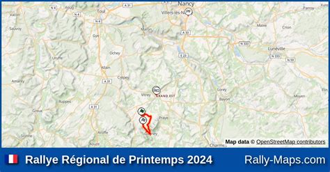 Maps Rallye R Gional De Printemps Coupe Rally Maps