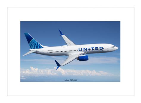 United Airlines Boeing 737 800 New Paint Schemehouston Tx Squadron