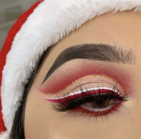 Pin by Victoria Bautista on Maquillaje navideño Christmas eye makeup