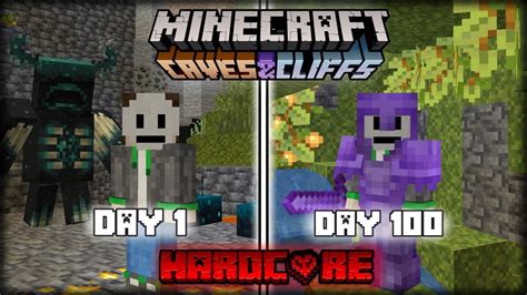 I Survived Days In Hardcore Minecraft On An Amplified World