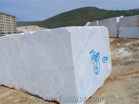 Hanphar White Marble Block From Viet Nam Stonecontact