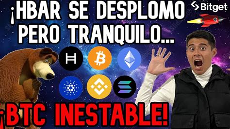 BITCOIN LO TUMBARON ESTOS TIPOS DE NUEVO EL HBAR HEDERA SE CAYO