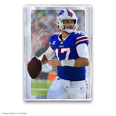 Buffalo Bills NFL Full-Color Metal Art Print Wall Decor Collection ...