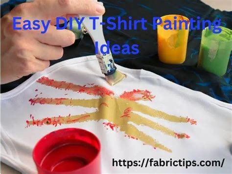 Brilliant DIY Skill: How To Paint T Shirts With Fabric Paint