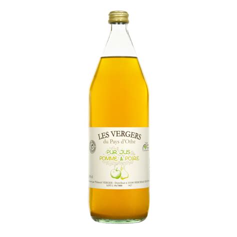 Pur Jus De Pomme Poire Cl L Les Vergers Du Pays D Othe Locavor Fr