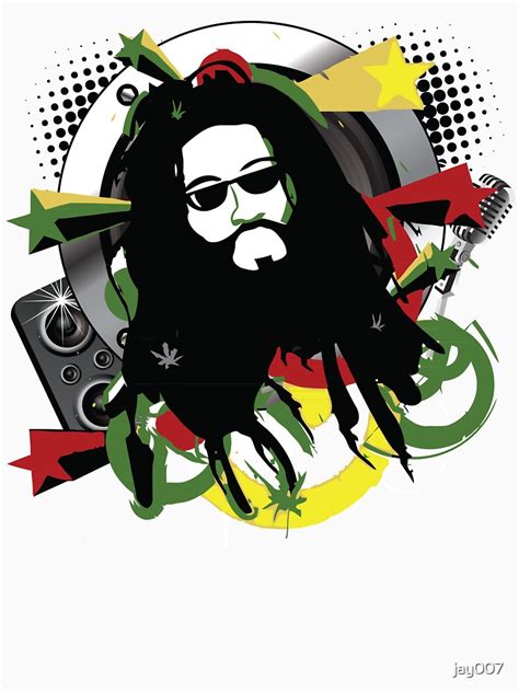 Rasta Music Vector T Shirt T Shirt By Jay007 Redbubble