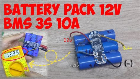 Cara Memasang Modul Bms S Amper Di Batre Lhitium Merakit