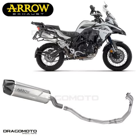 FULL EXHAUST BENELLI TRK 502 X 2023 ARROW ALU CC INDY RACE EVO 1 600