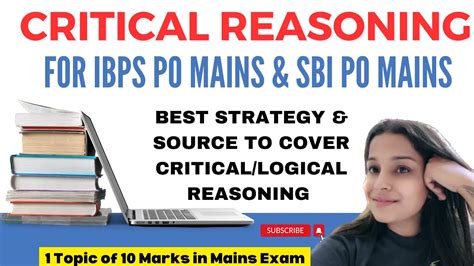 How To Prepare Critical Reasoning For IBPS PO Mains SBI PO Mains 1