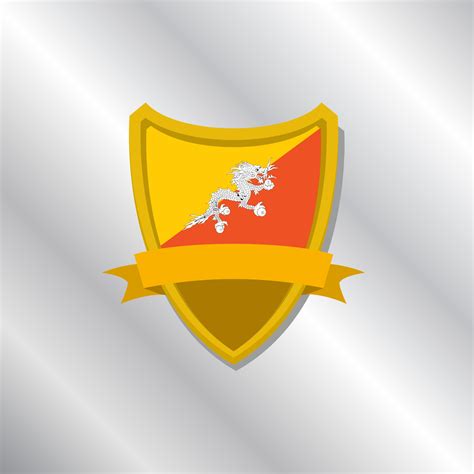 Illustration of Bhutan flag Template 13346709 Vector Art at Vecteezy