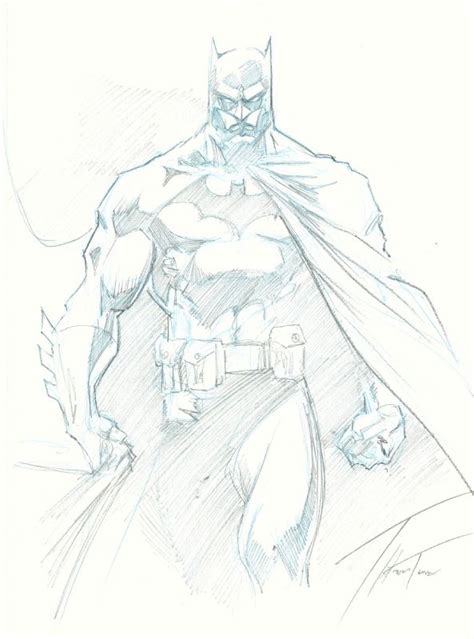 Batman Complete Jim Lee Swipe In David Wagners Sketches And