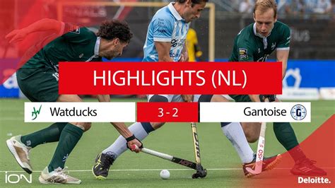 Highlights Men NL Watducks 3 2 Gantoise YouTube