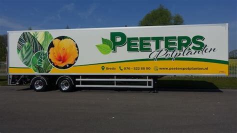 Projecten Hertoghs Carrosserieën Plywood oplegger voor Peeters Breda