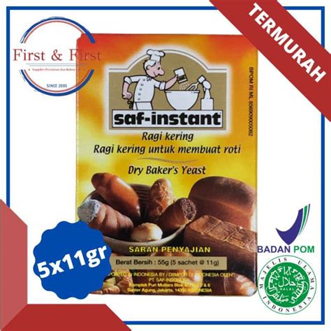 Jual Saf Instant Gold 5x11gr Ragi Kering Instant Di Seller First