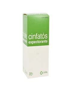 Cinfatos Expectorante Mg Ml Mg Ml Solucion Oral Frasco De Ml