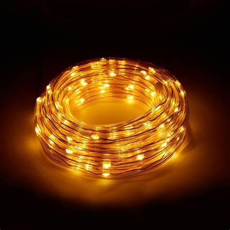 72 Ft Warm White Solar Rope Light