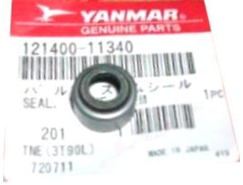 Yanmar Seal Valve Stem 121400 11340 Shire 2003E 2000 Build 3