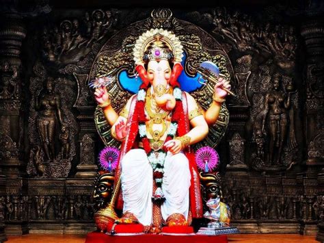 Ganesha Lalbaugcha Raja HD Wallpaper Images