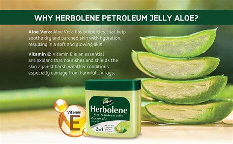 Dabur Herbolene Aloe Petroleum Jelly Enriched With Aloe Vera And