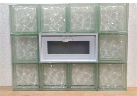 Clear Choice 24 In H X 32 In W X 3 In D Nubio Vented Panel In 2022 Glass Block Windows