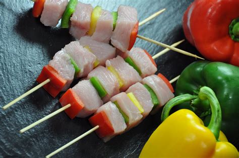 Brochette De Dinde Aux Poivrons Easycooking