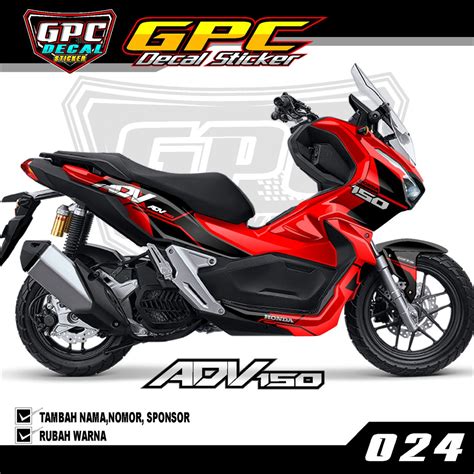 Jual Decal Sticker Honda Adv Malaysia Fullbody Dekal Stiker Adv Gpc