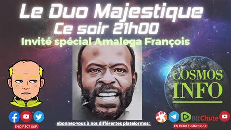 Duo Majestique Du Mai Invit Sp Cial Fran Ois Amalega Youtube