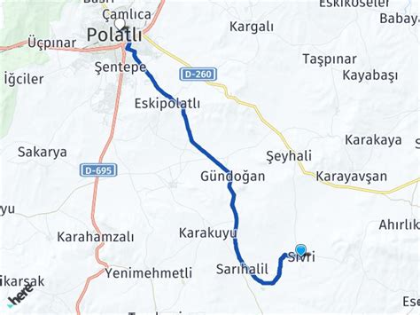 Polatlı Sivri Polatlı YHT Garı Arası Kaç Km Yol Tarifi