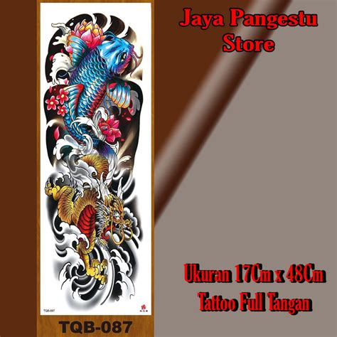 Jual TATTO TEMPORARY TATO TEMPORER FULL TANGAN FULL HAND VIRAL TATO