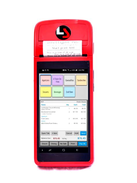 Ls Spot Billing Machine Android Battery Capacity Mah At