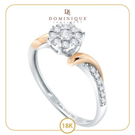 Promo Cincin Emas Hala Gold Cut Meyriska Petik Collection 3WZ1114 Cicil