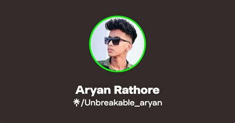 Aryan Rathore Twitter Instagram Facebook Linktree