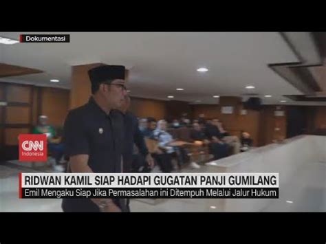 Ridwan Kamil Siap Hadapi Gugatan Panji Gumilang Youtube