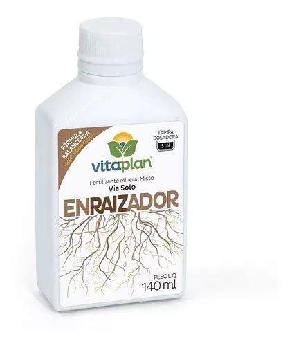 Fertilizante Mineral Misto Solo Enraizador 140ml Vitaplan MercadoLivre