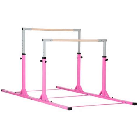 Adjustable Gymnastics Bars for Kids Ages 3-12, Child Gymnastics Equipment Pink, 1 Unit - Kroger