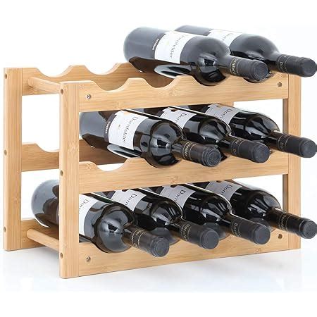 Gr Fenstayn Bamboo Wine Rack Verona For Bottles Size