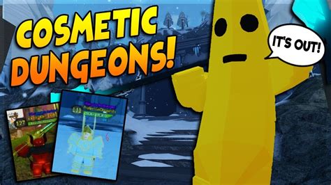 New Update Cosmetic Dungeons Is Out All Dungeon Cosmetics New Lobby