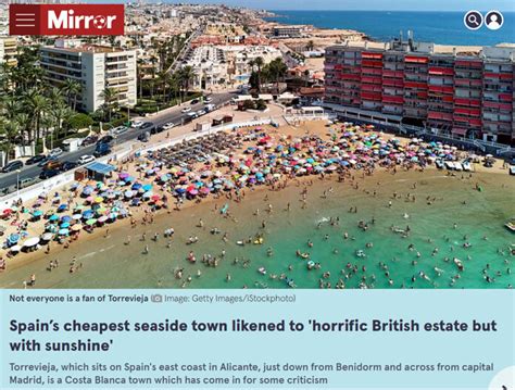 Torrevieja Er Som Et Forferdelig Britisk Sosial Prosjekt Med Sol