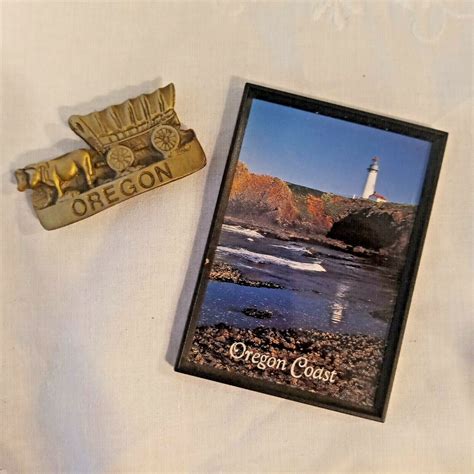 Fridge Assorted Oregon Magnets Refrigerator Lighthouse Coast Tallest