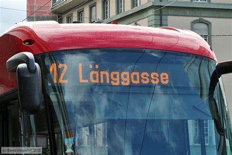 Schweiz Oberleitungsbus Bern Trolleybus 21