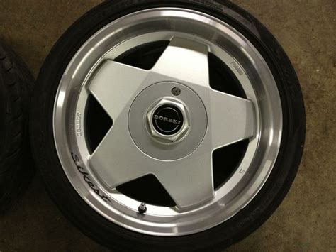 Borbet Type A FS FT STAGGERED 16 BORBET TYPE A S Rims For Cars